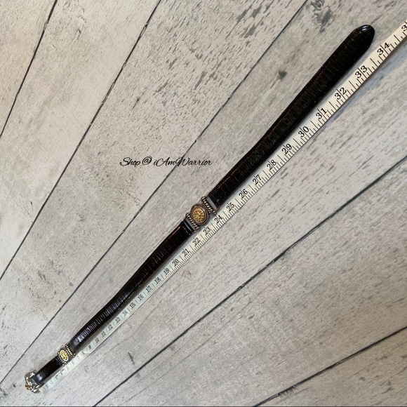 Brighton museum collection sun leather belt *shop@iamwarrior - Picture 5 of 8